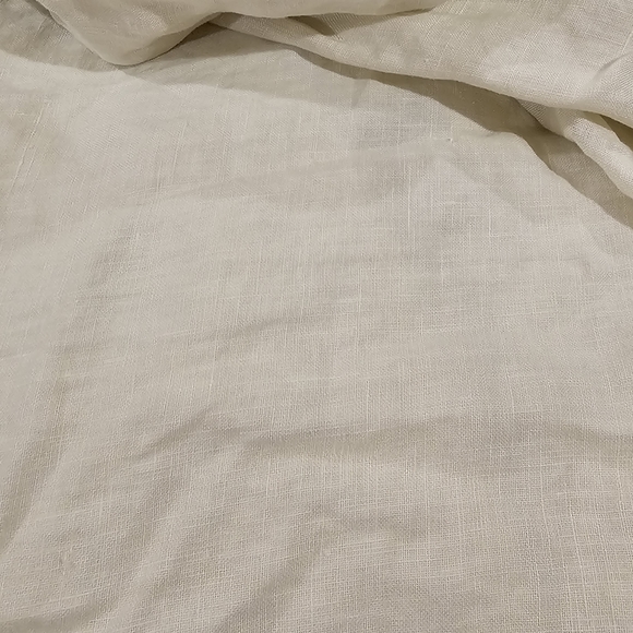 Bella Notte Linen Crib Bedskirt and Fitted Crib Sheet - Picture 4 of 5